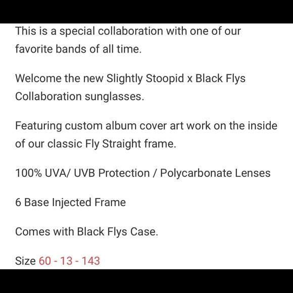 SLIGHTLY STOOPID FLY ALBUM ART SUNGLASSES 😎 - Picture 7 of 16